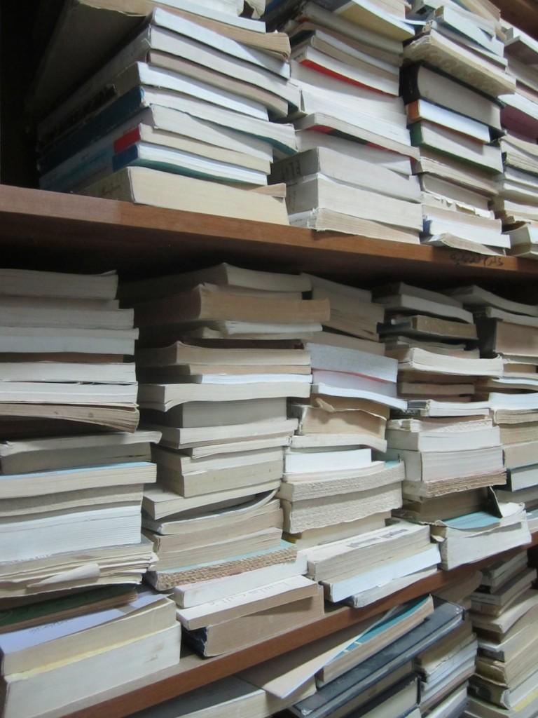 Book enthusiasts will be disappointed by the news that this year's second-hand book fair in Tripoli has been postponed (Photo: Tom Westcott)