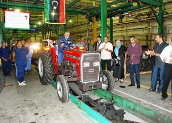 First post-Revolution tractor produced