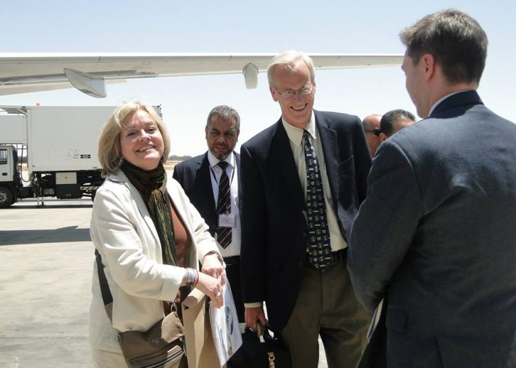 New US ambassador Deborah Kay Jones arrives in Tripoli