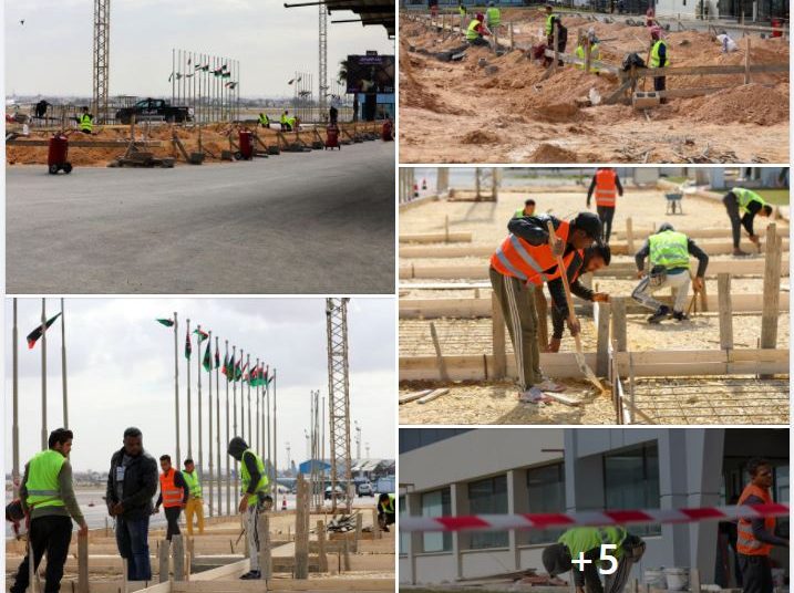 Several Mitiga airport development projects started