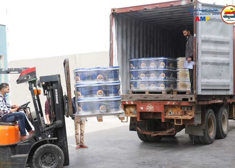 Libyan paints exported to EU