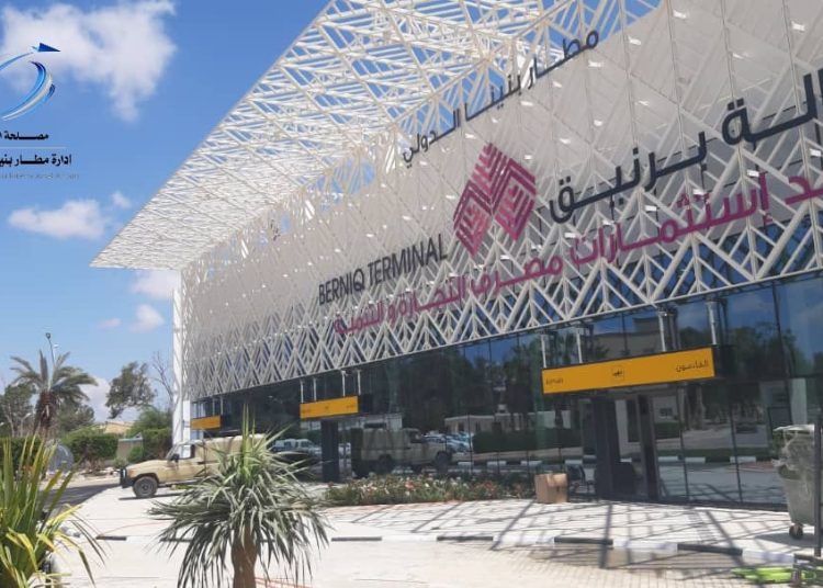 Benghazi’s Benina airport opens its new Berniq terminal – a BOT project financed by the private sector Bank of Commerce and Development