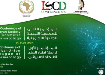 Libyan Society of Cosmetic Dermatology conference – 3 to 5 September, Corinthia hotel, Tripoli