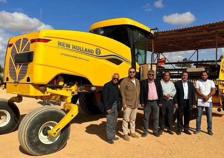 Benghazi’s Man-Made River Investment arm receives New Holland harvester