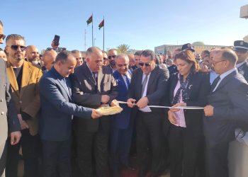 New buildings and lanes opened at the Libya-Tunisia Ras Jdair land border crossing