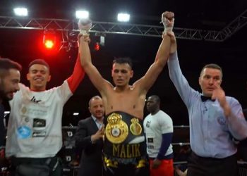 Libyan boxer Zinad wins WBA Continental title against French opponent