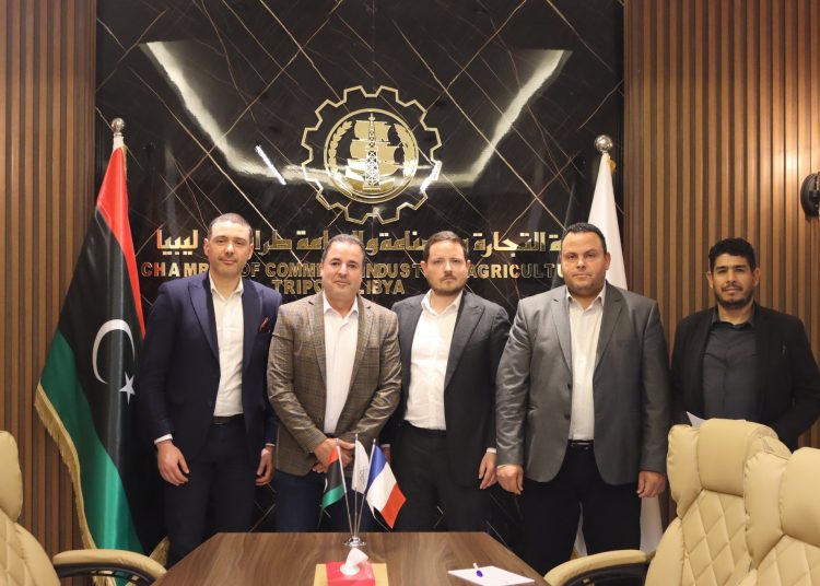 Tripoli Chamber of Commerce meets Business France to discuss cooperation