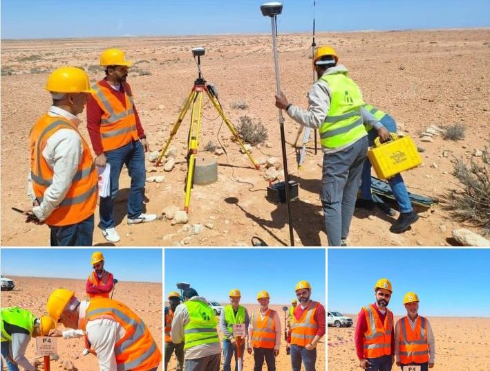 Survey work overseen by Total Energies on 500 MW solar project at Sadada