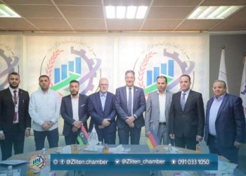 German ambassador Ohnmacht visits Zliten Chamber of Commerce