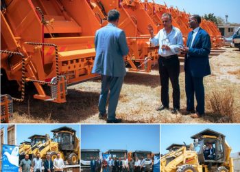 UNDP assists Ministry of Local Government deliver solid waste equipment to several municipalities provided by the European Union