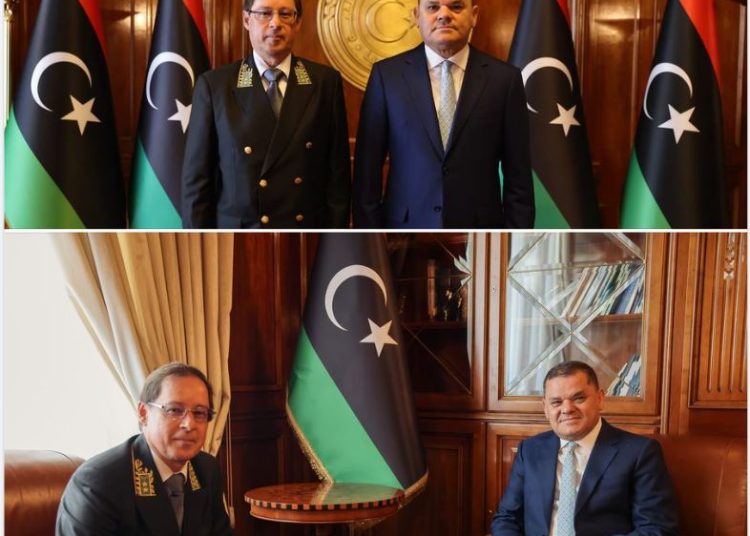 Aldabaiba receives new Russian ambassador to Libya Aganin – embassy to reopen in August