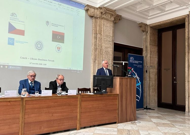 Libya Union of Chambers visits Czech Chamber of Commerce in Prague