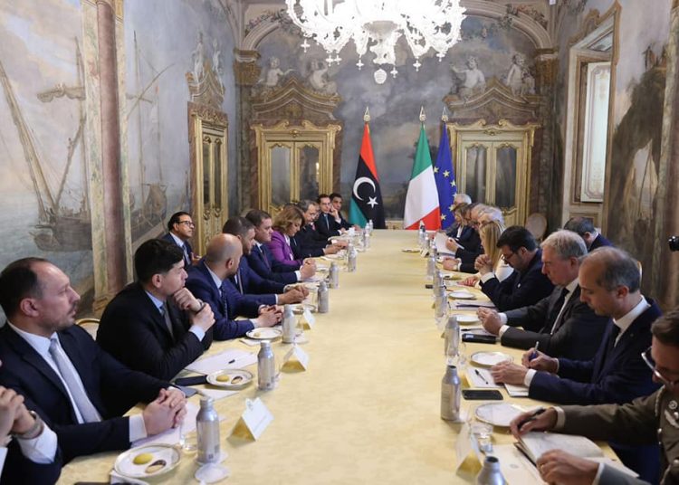 Libyan PM Aldabaiba leads high level ministerial delegation to Rome: multi-sector MoU’s signed