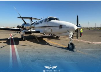 Libyan Air Ambulance’s King Air B350 returns from maintenance in Turkey