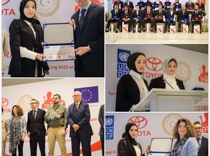 21 graduates complete on-the-job training at Toyota dealers across Libya