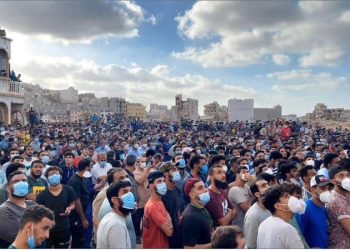 Derna demonstration calls for holding to account of Derna Mayor and dismissal of parliament