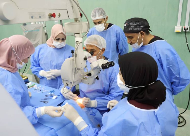 40 corneal transplant operations to be conducted in eastern Libya led by visiting Egyptian specialist
