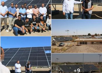 UNDP installs solar power for Jufra municipality to operate water wells