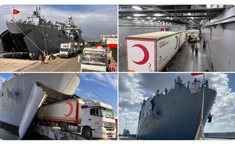 More Storm Daniel Turkish humanitarian aid to arrive in Libya – 850 tons sets off from Izmir by ship