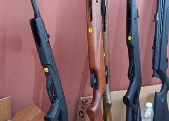 Customs Authority seizes 500 smuggled hunting rifles in October and 820 in September at Khoms Port