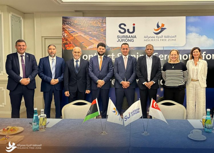 Misrata Free Zone signs consultancy agreement with Singapore’s Surbana Jurong