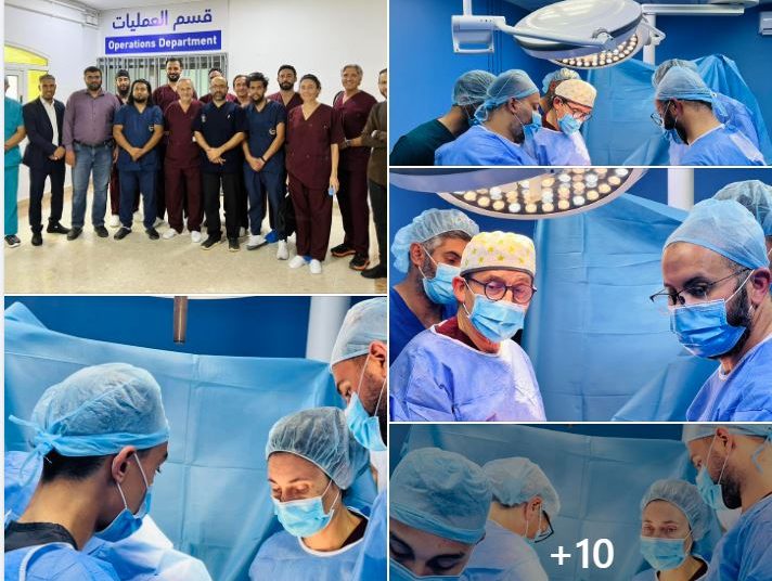 Spanish visiting medical team perform joint operations in Beida, US-based consultant visiting in Zintan