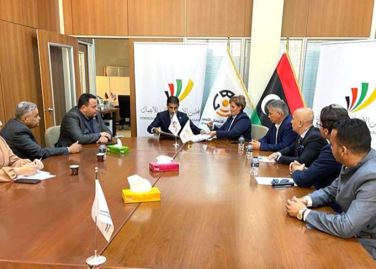 Libyan Business Council signs MoU with Spanish counterpart – holding of a business event in Madrid discussed