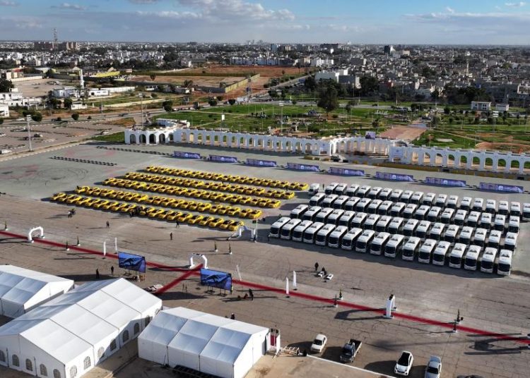 Emaar Libya Holding unveils 160 new taxis and minibuses in Benghazi