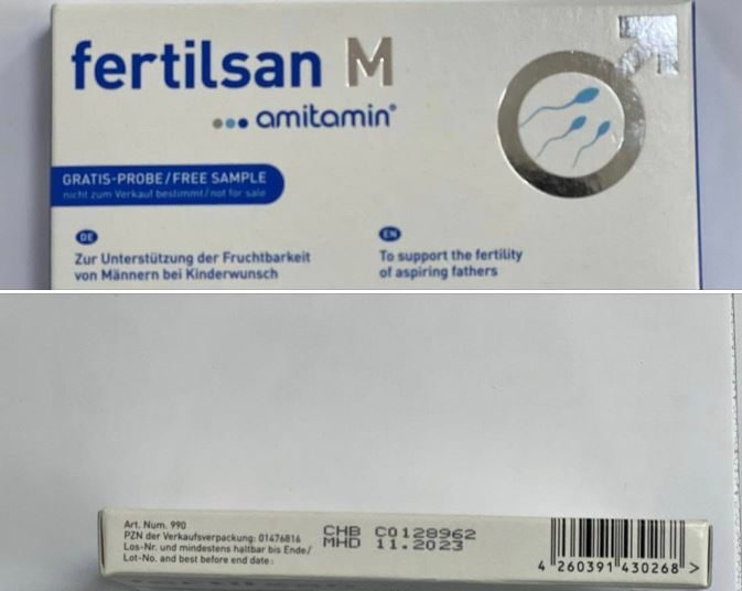 Food and Drug Control Centre rejects shipment of Fertilsan M branded fertility treatment medicine