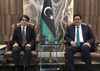 After a ten-year absence, the new Japanese Ambassador arrives in Tripoli