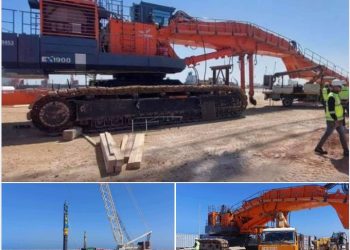Turkish STFA’s second batch of dredging equipment for Benghazi Free Port arrives