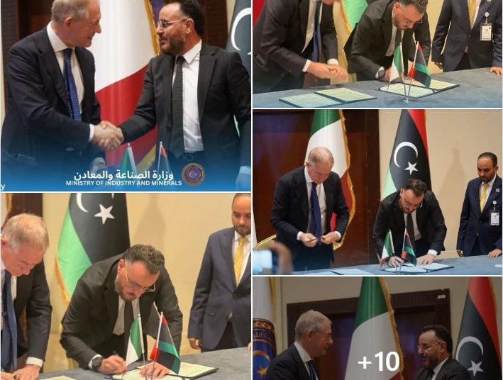 Ministry of Industry signs ‘‘Joint Statement’’ with Italy’s Ministry of Companies and Industry