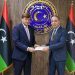 The new Spanish Ambassador to Libya, Javier Soria, presents his credentials in Tripoli