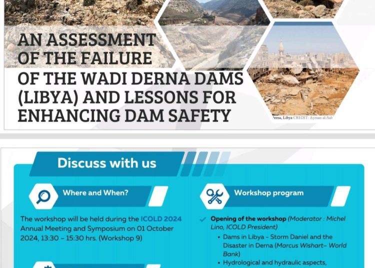 Conclusions of study Derna dams’ disaster presented at Delhi conference yesterday