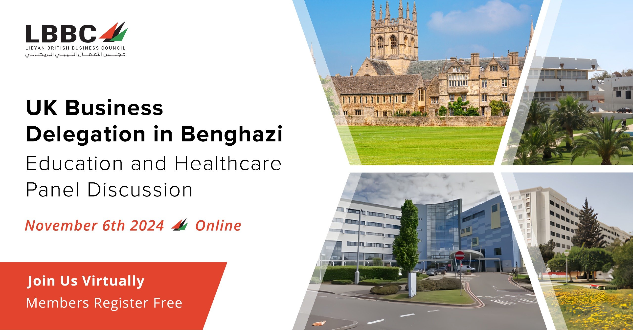 LBBC delegation to host panel discussions on education and healthcare in Benghazi during 5 to 7 November visit