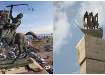 Tripoli’s two historic bronze statues to be brought down for restoration