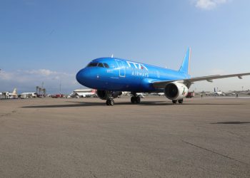 ITA first regular scheduled flight arrives in Tripoli