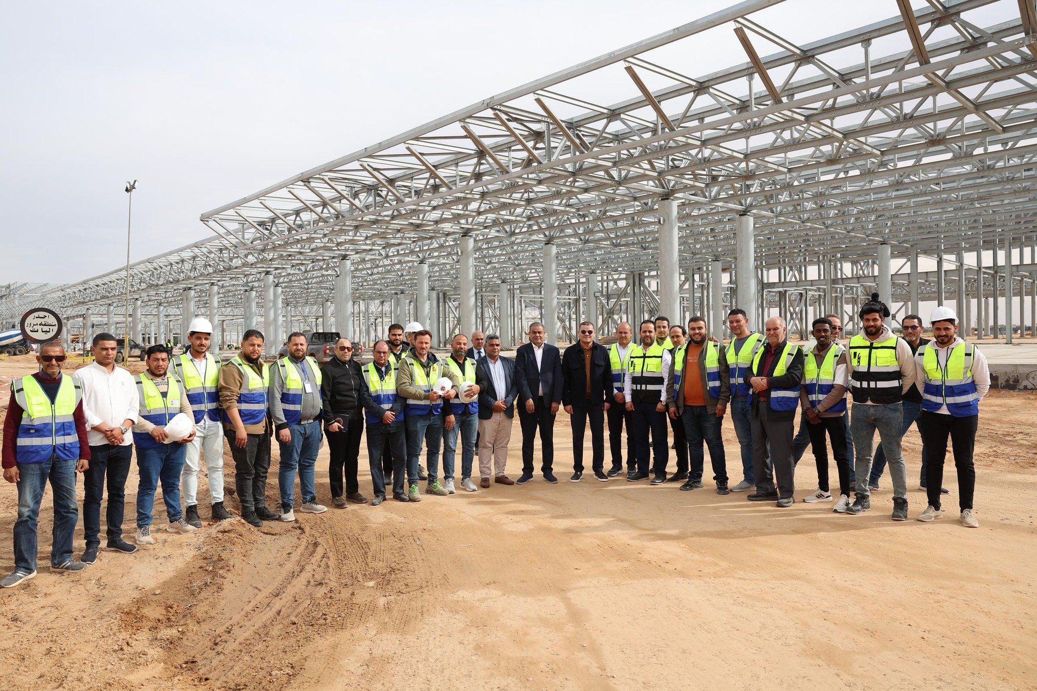 Aldabaiba conducts inspection tour of the implementation of Tripoli International Airport’s first terminal