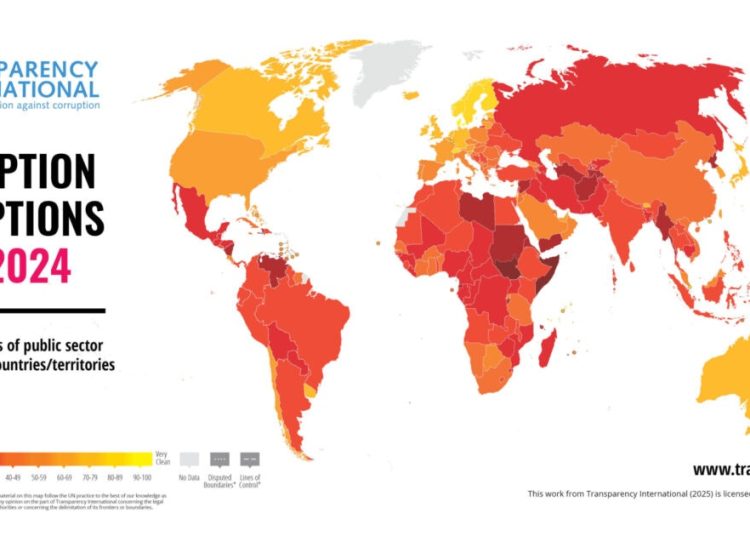 Libya 8th most corrupt state in the world according to the latest index for 2024