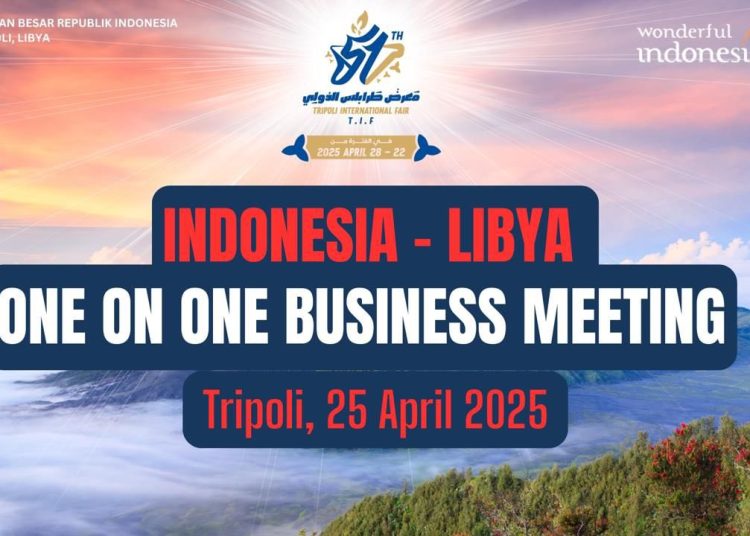 Libyan, Indonesian and Tunisian B2B meetings held at Tripoli International Fair 2025 – MoU’s signed