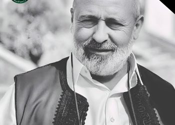 Images of Abdelghani Ghnewa’s funeral in Kikla appear as his SSA militia mourn him