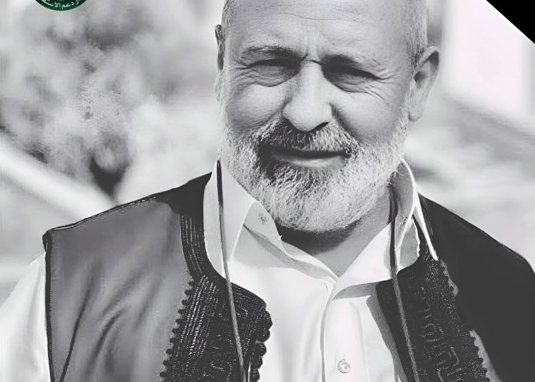 Images of Abdelghani Ghnewa’s funeral in Kikla appear as his SSA militia mourn him