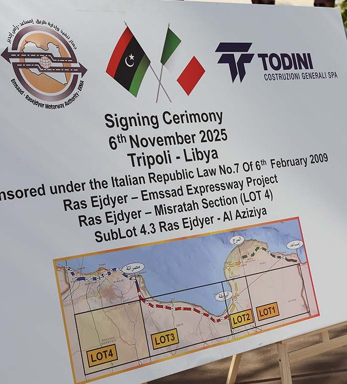 Implementation of Italian financed Emsaid – Ras Ajdir highway project finally launched