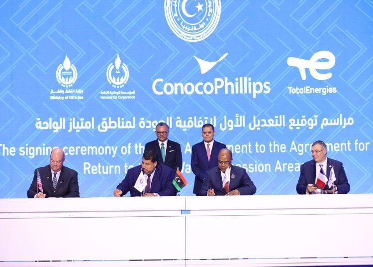PM Aldabaiba inaugurates LEES 2026: Agreements and MoUs signed with Total Energies, ConocoPhillips, Chevron and Egyptian government