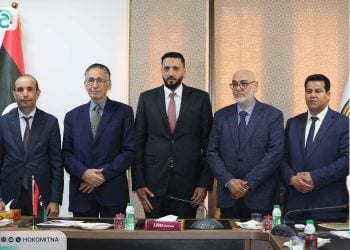 New Minister of Economy and Trade Suhail Abu Shiha finally assumes his duties following completion of official handover
