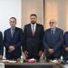 New Minister of Economy and Trade Suhail Abu Shiha finally assumes his duties following completion of official handover